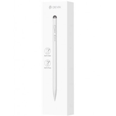 DEVIA Lapiz Capacitativo Tactil Blanco V2 365164 Ipad