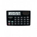 CASIO Calculadora 8 Digitos Solar SL-787TV  Negra/plata