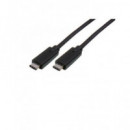 DCU Cable USB Tipo-c M/m 1MTR Negro 391170