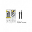 ONE PLUS Cable Adaptador Audio Usb/m a JACK3.5MM/M NB1359