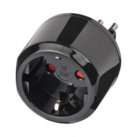 BRENNENSTUHL Enchufe Europeo/h Schuko para Italia/m 3 Patillas 1508470