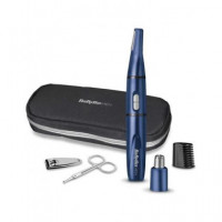 BABYLISS Cortapelo Nariz, Oido, Cejas 5EN1 Mini Kit 7058PE