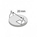 NIMO Pila Litio CR2032 3V 220MAH Horizontal 2 Pines PLI035