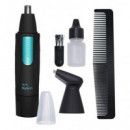 SYTECH Kit Cortapelo Nariz/oreja/patillas SY-NT15 Negro