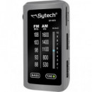 SYTECH Radio Portatil de Bolsillo Am/fm Plata SY1673