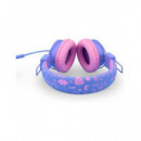 DCU Auricular de Casco Infantil con Cable Rosa/lila 34152535