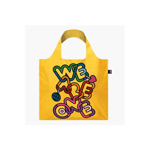 LOQI Ck.we Bolsa Plegable Craig & Karl We Are One 50X42CMS/ hasta 20KG