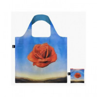LOQI Sd.mr Bolsa Plegable Salvador Dali la Rosa Meditativa 50X42CMS/ hasta 20KG
