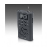 MUSE Radio Portatil Digital M-03R 20 Memorias,alarma,sleep,con Altavoz