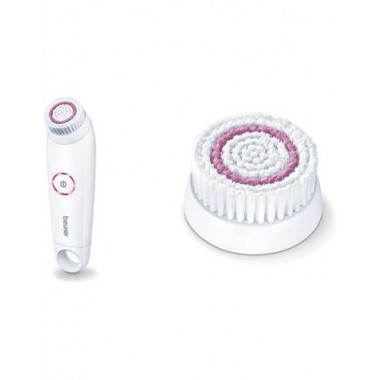 BEURER Cepillo Facial FC45 Masaje Rotatorio IPX7 2 Intensidades Blanco