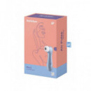 SATISFYER Pro 2 Azul Air Pulse Impermeable IPX7,MODO SILENCIO,11 Programas,recargable