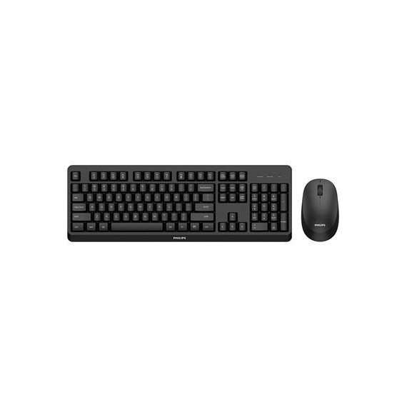 PHILIPS Teclado + Raton Inalambrico SPT6307BL  Negro