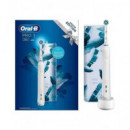 ORAL-B Cepillo Dientes Electrico PRO1 750 Blanco con Estuche Viaje D16.513.1UX