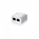 EQUIP Caja 2 Puertos RJ45 CAT6 para Superficie 235212