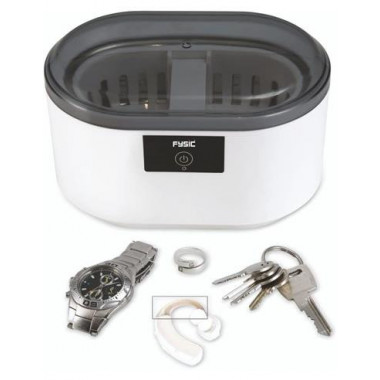 FYSIC HRV8002 Limpiador Ultrasonico para Joyas, Lentes, Moneda, Piedras Preciosas  FC-22