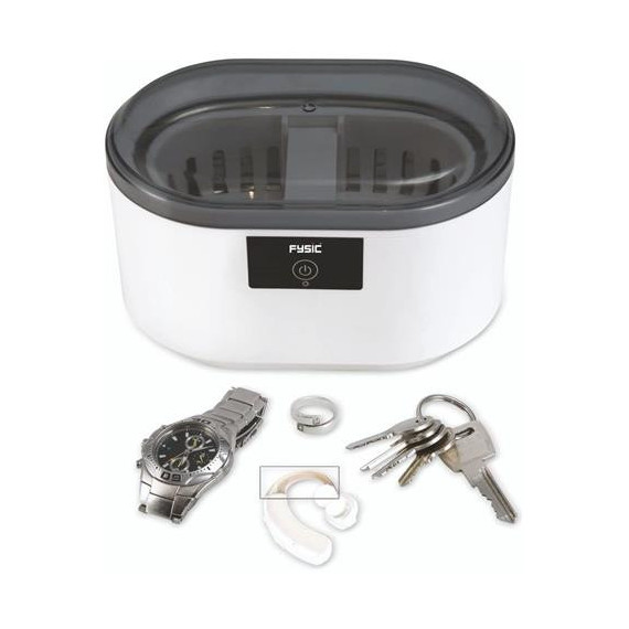 FYSIC HRV8002 Limpiador Ultrasonico para Joyas, Lentes, Moneda, Piedras Preciosas  FC-22