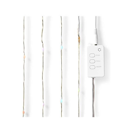 NEDIS Tira Led Smartlife Wifi Rgb 5MTRS con Mando Compatible con Alexa