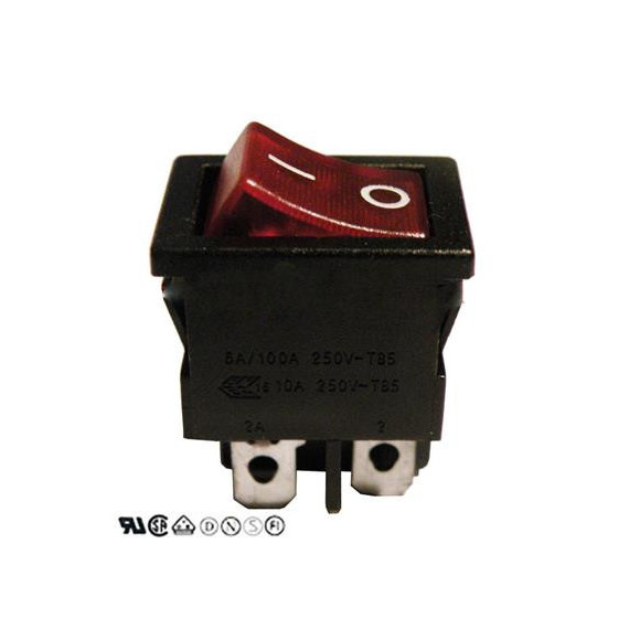 EUROCONNEX Interruptor On/off 125V 10A 3974