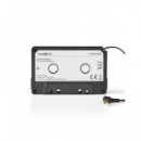 NEDIS Adaptador Cinta Cassete a Jack 3.5MM Negro ACON2200BK