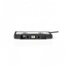 NEDIS Adaptador Cinta Cassete a Jack 3.5MM Negro ACON2200BK