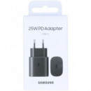 SAMSUNG Cargador Red Pd Tipo C 25W Negro