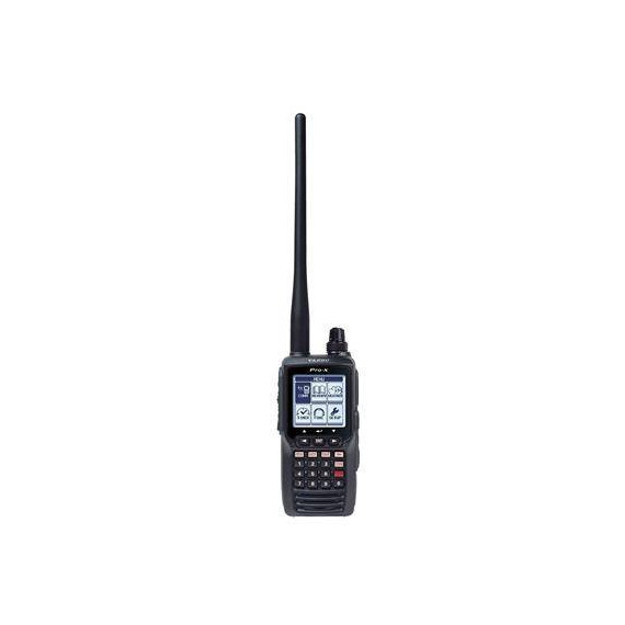 YAESU Emisora Portatil Banda Aerea FTA-550L Pro-x + Cargador SAD-11C 5 MEMORIAS/200 Memory Vor Naveg