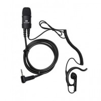 KOMUNICA Micro Auricular Tubo Transparen Reforzado PWR-2400-TA288-TUB Cancelac  Ruido  Motorola T82