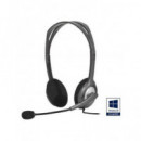 LOGITECH Auricular Tipo Casco H110 con Cable Micro/audio  2 Jack 3,5 Estereo