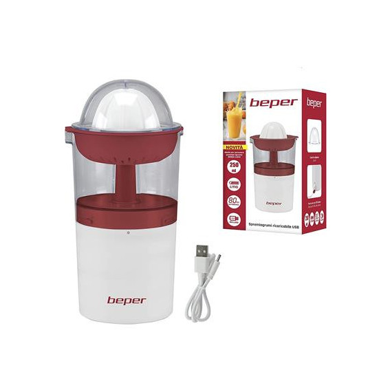 BEPER Exprimidora Recargable USB 5V P102EST100 250ML