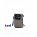 SAMI Radio Portatil  Am/fm RS-2983 a Pilas