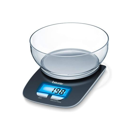BEURER Bascula Digital KS25 de Cocina 1GR-3000GR,CON  Bol