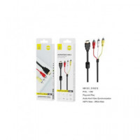 ONE PLUS Cable HDMI a 3 Rca/m NB1321 1.5MTRS