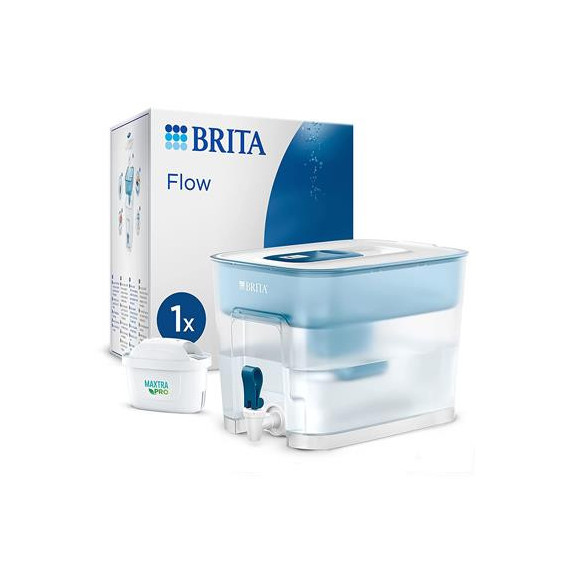 BRITA Deposito Filtrante Flow Azul 8.2L+1 Filtro