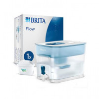BRITA Deposito Filtrante Flow Azul 8.2L+1 Filtro