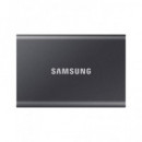 SAMSUNG Disco Duro Externo Ssd 1TB T7 Gris con Tipo C MU-PC1T0T/WW