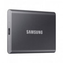 SAMSUNG Disco Duro Externo Ssd 1TB T7 Gris con Tipo C MU-PC1T0T/WW
