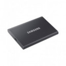SAMSUNG Disco Duro Externo Ssd 1TB T7 Gris con Tipo C MU-PC1T0T/WW