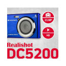AGFAPHOTO Camara Foto Digital DC5200 Azul 21MP,ZOOM 8X,HD 1280X720