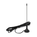 GOOBAY Mini Antena Omnidirecional Tdt com Base Magnética para Carro ou Casa ACTV048
