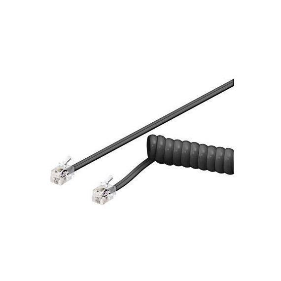 NIMO Cable Telefono Rizado RJ9 2MTRS WIR150