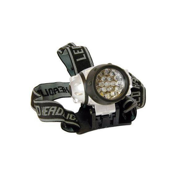 ARCAS Linterna de Cabeza 19 Led 60 Lumenes a Pilas LIN061