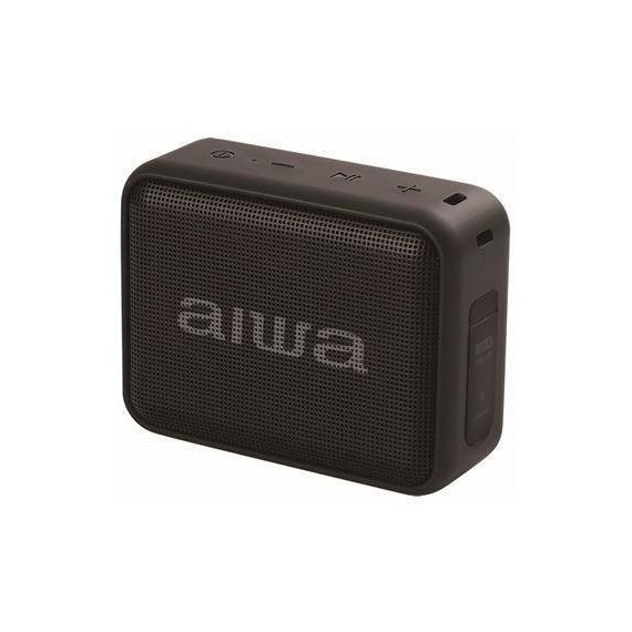 AIWA Altavoz BLUETOOTH 6W Radio Fm,lector Pendrive BS-200BK Negro