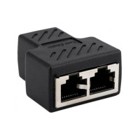 EUROCONNEX Adaptador de Red RJ45 1XENTRADA/H a 2XSALIDA/H 4386 CAT6/6A/7