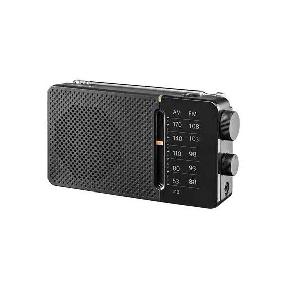 SANGEAN Radio Portatil Analogica Am/fm Pocket 110 SR-36 Negra