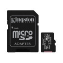 KINGSTON Tarjeta Memoria Micro Sd 256GB con Adaptador Canvas Select Plus 100MB/S R Clase 10