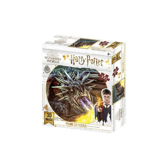 HARRY POTTER Puzzle 300 Piezas Lenticular 3D Dragon
