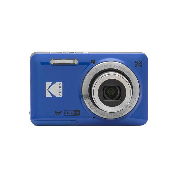 KODAK Camara Digital Pixpro FZ55 Azul con 16MPX/5X Zoom Full HD