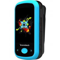 SUNSTECH Reproductor MP4 8GB Ibizabt Azul con Radio Fm y Ranura Micro Sd,podometro