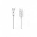 HOME Cable Datos Lightning Blanco 2.4A 1MTR