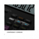 CASIO Calculadora Impresora HR-200RCE con Papel